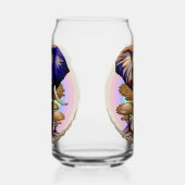 Afrikanisches Elephant Surreal Portrait Dosenglas (Links)