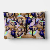 Afrikanisches Elephant Surreal Portrait Fanny Pack Zubehörtasche (Rückseite)