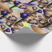 Afrikanisches Elephant Surreal Portrait Geschenkpapier (Ecke)
