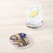 Afrikanisches Elephant Surreal Portrait Getränkeuntersetzer (Seite)