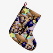 Afrikanisches Elephant Surreal Portrait Großer Weihnachtsstrumpf (Vorderansicht (hängend))