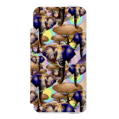 Afrikanisches Elephant Surreal Portrait Incipio iPhone Geldbeutel-Hülle (Folio Vorderseite)