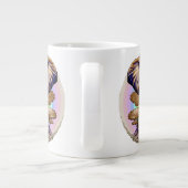 Afrikanisches Elephant Surreal Portrait Jumbo-Tasse (Rückseite)