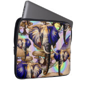 Afrikanisches Elephant Surreal Portrait Laptopschutzhülle (Vorne Rechts)