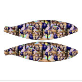 Afrikanisches Elephant Surreal Portrait Mini Basketball (Panele)