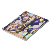 Afrikanisches Elephant Surreal Portrait Notizblock (Rotiert)