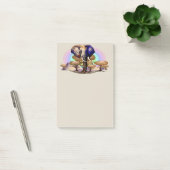 Afrikanisches Elephant Surreal Portrait Post-it Klebezettel (Büro)