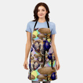 Afrikanisches Elephant Surreal Portrait Schürze (Getragen)