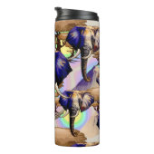 Afrikanisches Elephant Surreal Portrait Thermosbecher (Nach rechts gedreht)