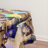 Afrikanisches Elephant Surreal Portrait Tischdecke (Beispiel)