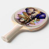 Afrikanisches Elephant Surreal Portrait Tischtennis Schläger (Vorderseite)