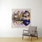 Afrikanisches Elephant Surreal Portrait Wandteppich (Beispiel (Horizontal))