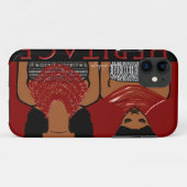 AFRIKANISCHES Erbe Case-Mate iPhone Hülle (Rückseite (Horizontal))