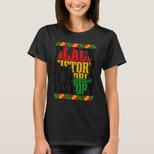 Afrikanisches Erbe der schwarzen Geschichte T-Shirt