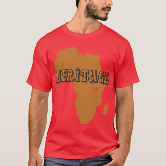 afrikanisches Erbe durch designmueller T-Shirt (Vorderseite)