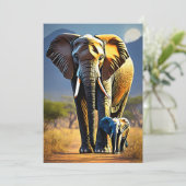 afrikanisches Erbe Feiertagskarte (Stehend Vorderseite)