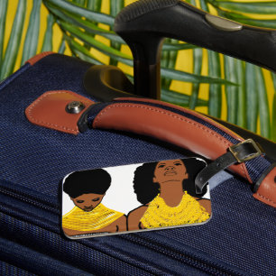 AFRIKANISCHES Erbe Gepäckanhänger