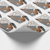 AFRIKANISCHES Erbe Geschenkpapier (Ecke)