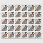 AFRIKANISCHES Erbe Geschenkpapier (Flach)
