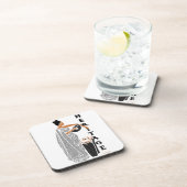 AFRIKANISCHES Erbe Getränkeuntersetzer (Rechte Seite)