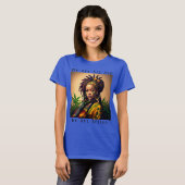 Afrikanisches Erbe im Hip Hop Style T-Shirt (Vorne ganz)