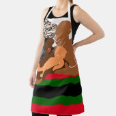 AFRIKANISCHES Erbe Schwarze Liebe Schürze (InSitu)