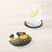 AFRIKANISCHES Erbe Untersetzer (Seite)