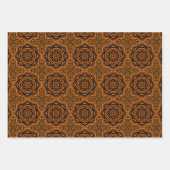 Afrikanisches, ethnisch Inspiriertes Muster Nr. 6 Geschenkpapier Set (Vorderseite)