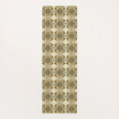 Afrikanisches ethnisches Adinkra-Muster. Yogamatte (Rückseite)