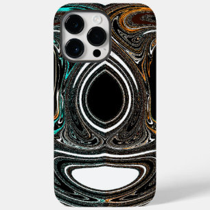 Afrikanisches ethnisches Doodle Zebragefärbtes a Case-Mate iPhone 14 Pro Max Hülle