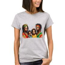 Afrikanisches Familienportrait Schwarze Geschichte