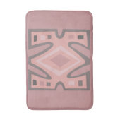 Afrikanisches farbiges modernes Muster Badematte (Vorderseite Vertikal)