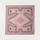 Afrikanisches farbiges modernes Muster Wandteppich (Vorderseite (Horizontal))