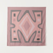 Afrikanisches farbiges modernes Muster Wandteppich (Vorderseite)