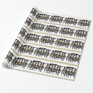 Afrikanisches Fest Geschenkpapier