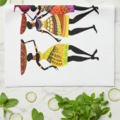 Afrikanisches Fest Handtuch (Gefaltet)