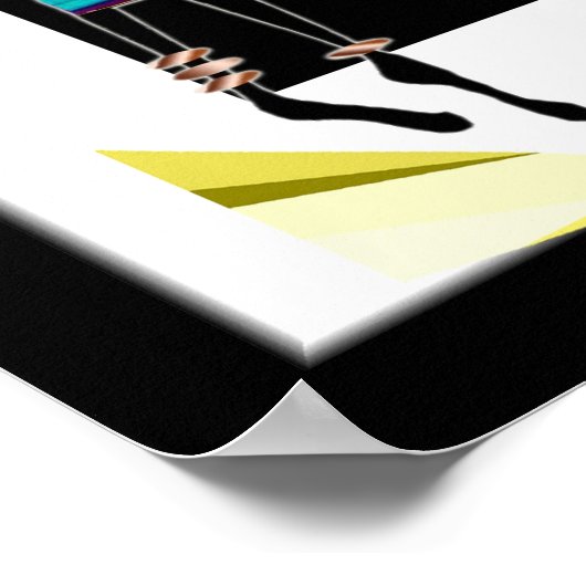 Afrikanisches Fest Poster (Ecke)