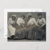 Afrikanisches Foto der Frauen Postkarte (Vorne/Hinten)