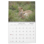 AFRIKANISCHES FOTO SAFARI  KALENDER (Mär 2027)
