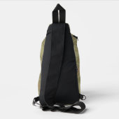 Afrikanisches Frack Crossbody Bag (Rückseite)