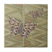 Afrikanisches Frack Fliese (Vorderseite)