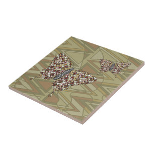 Afrikanisches Frack Fliese