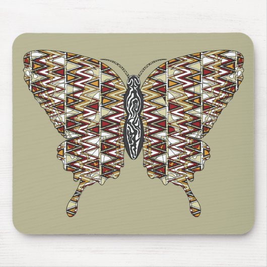 Afrikanisches Frack Mousepad (Vorne)