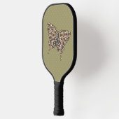 Afrikanisches Frack Pickleball Schläger (Links)
