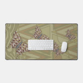 Afrikanisches Frack Schreibtischunterlage (Tastatur & Maus)