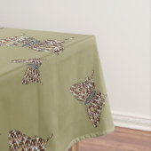 Afrikanisches Frack Tischdecke (Beispiel)