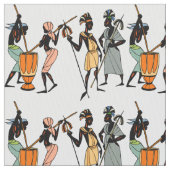 Afrikanisches gebürtiges Stammes- Entwurfsgewebe Stoff (Nahaufnahme)