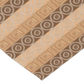 Afrikanisches geometrisches Muster Kurzer Tischläufer (Ecke)