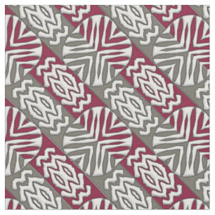 Afrikanisches geometrisches Muster Stoff