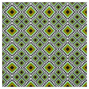Afrikanisches geometrisches Muster Stoff